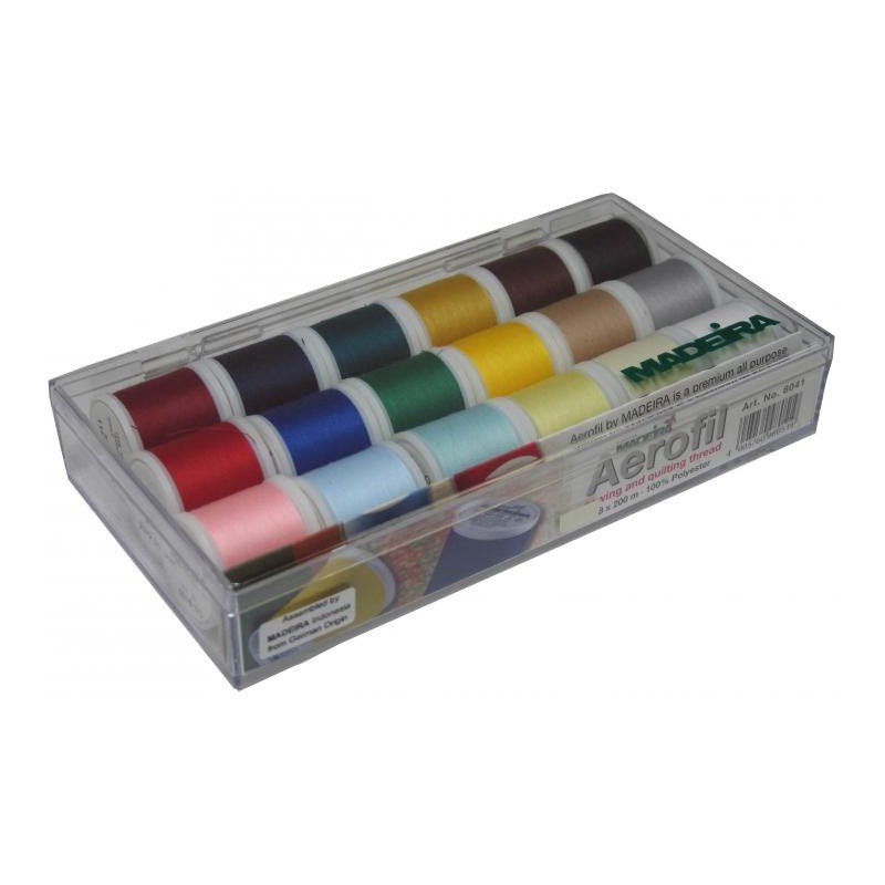 Madeira garenbox 18 kleuren Madeira garenbox 18 kleuren